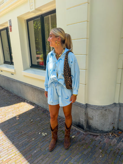 Nola short ★ blauw