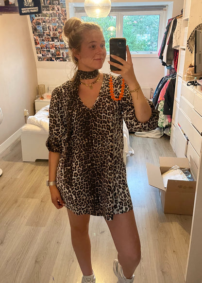 Jade jurk ★ Panterprint — One Size