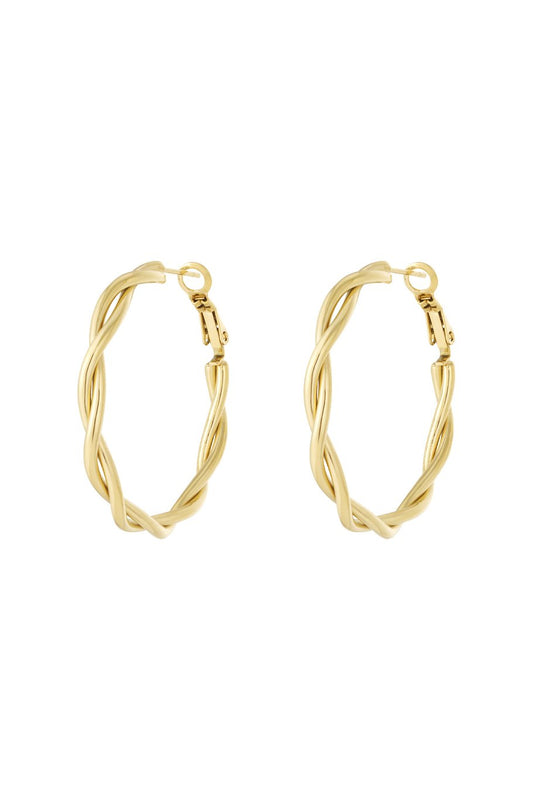 Twisted hoops S