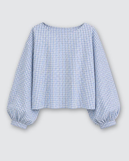 Emilia top ★ blauw