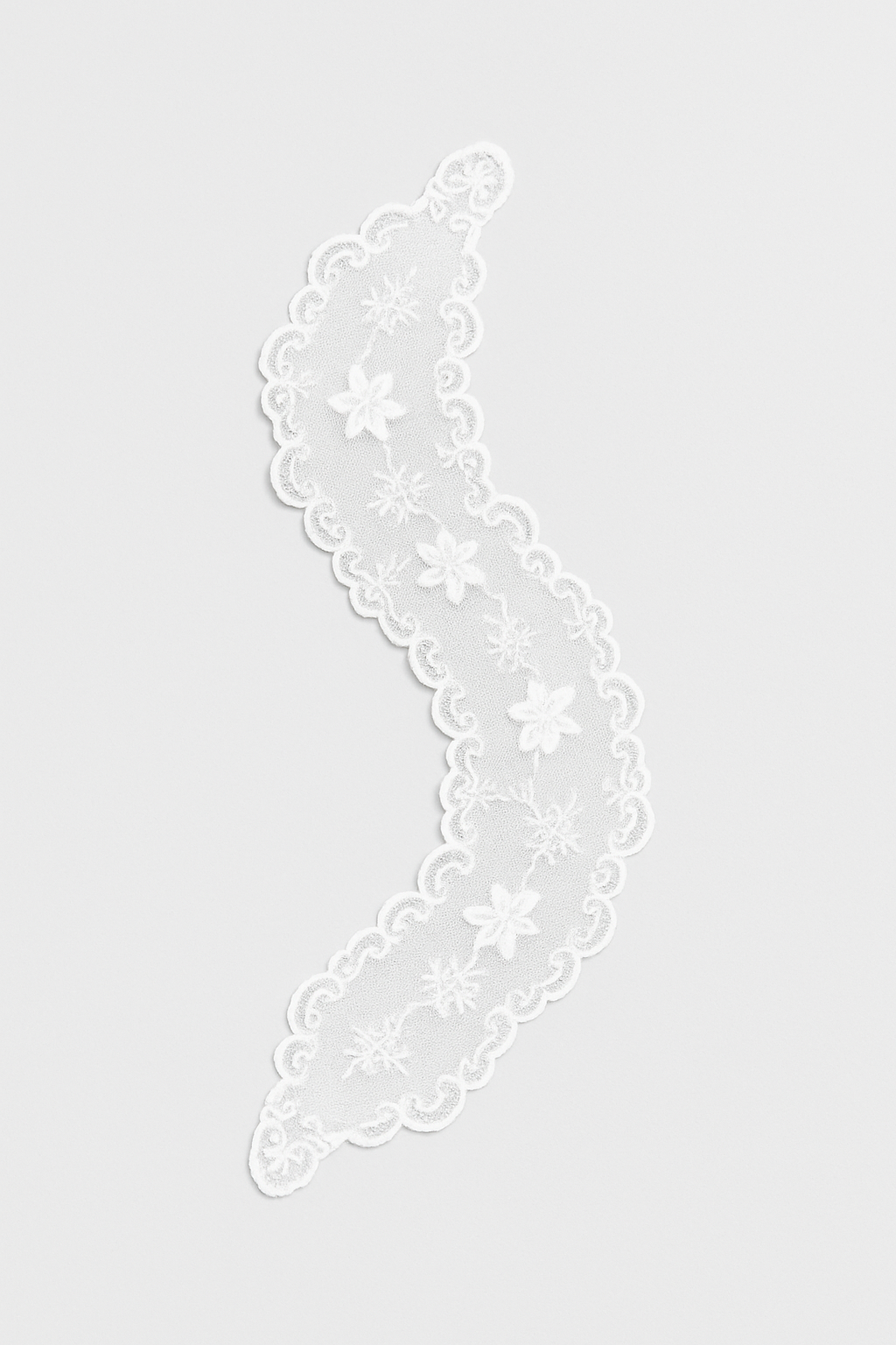 Kanten riempje ★ wit