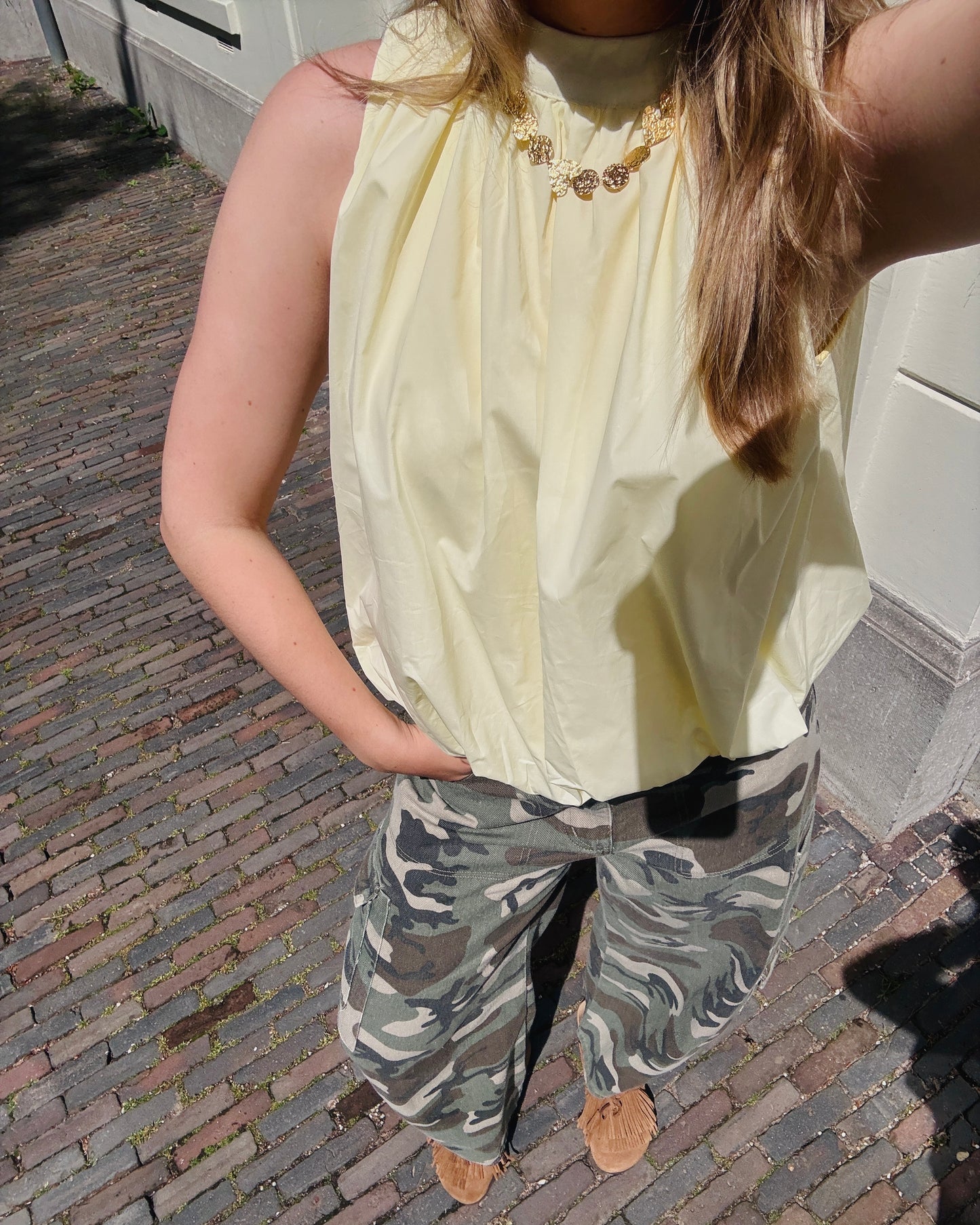 Juliette top ★ geel