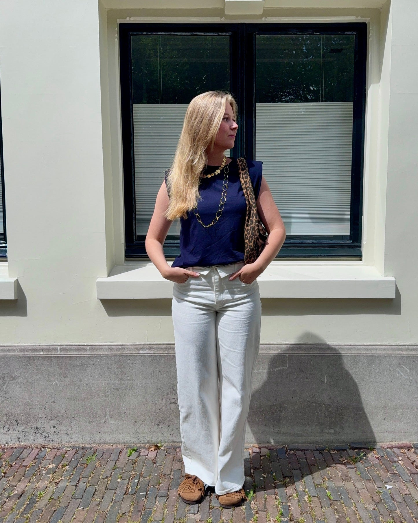 Mae top ★ navy