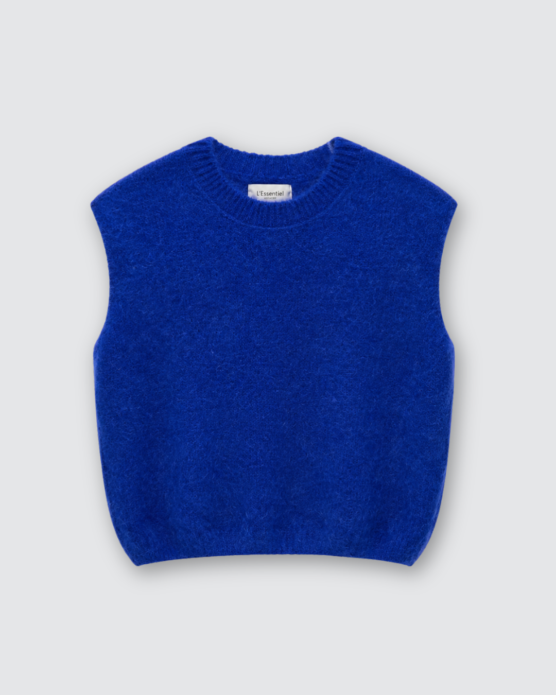 Rosie knit gilet ★ cobalt blauw