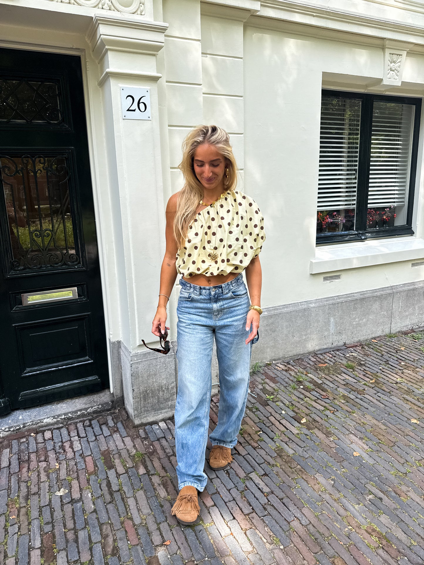 Lux top ★ geel