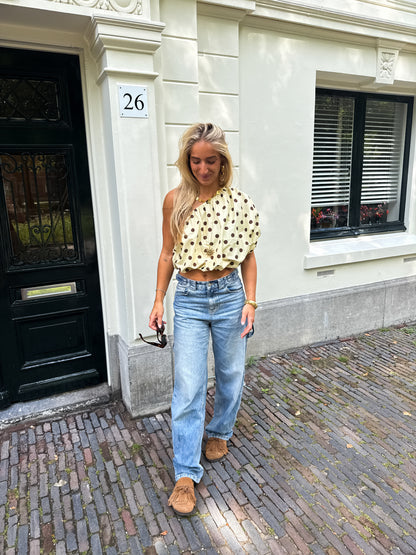Lux top ★ geel