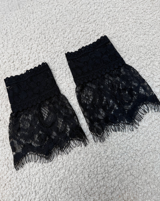 Blouse mouwtjes 1 ★ Zwart