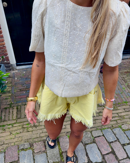Ella top ★ beige