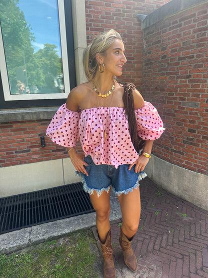 Elena blouse ★ roze