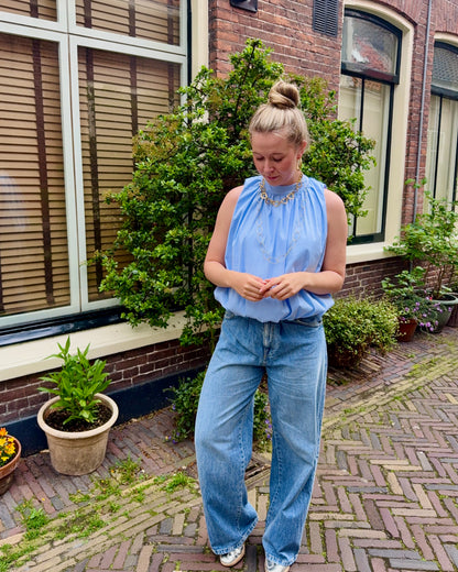 Juliette top ★ blauw