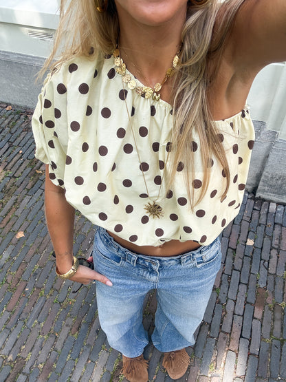 Lux top ★ geel