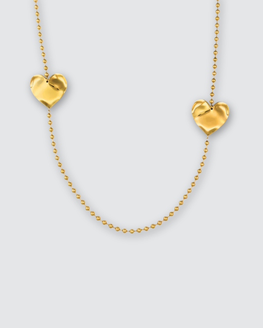 Heartbeat lange ketting