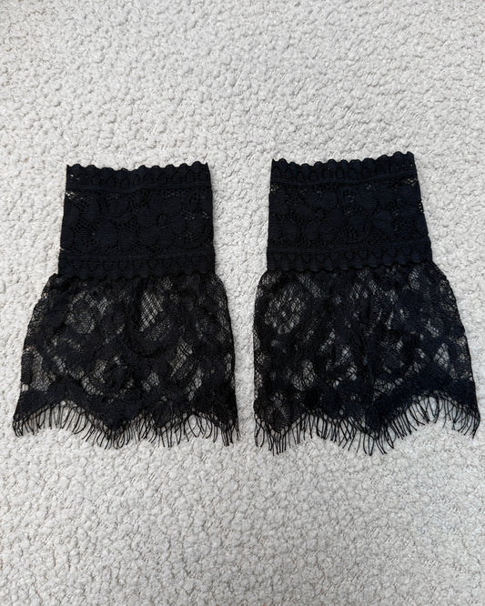 Blouse mouwtjes 1 ★ Zwart