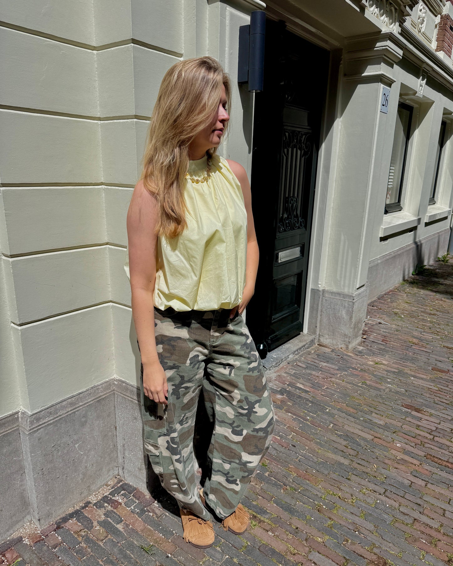 Juliette top ★ geel