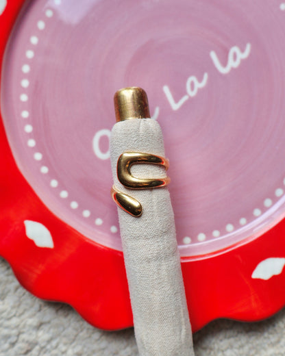 Isa ring ★ goud