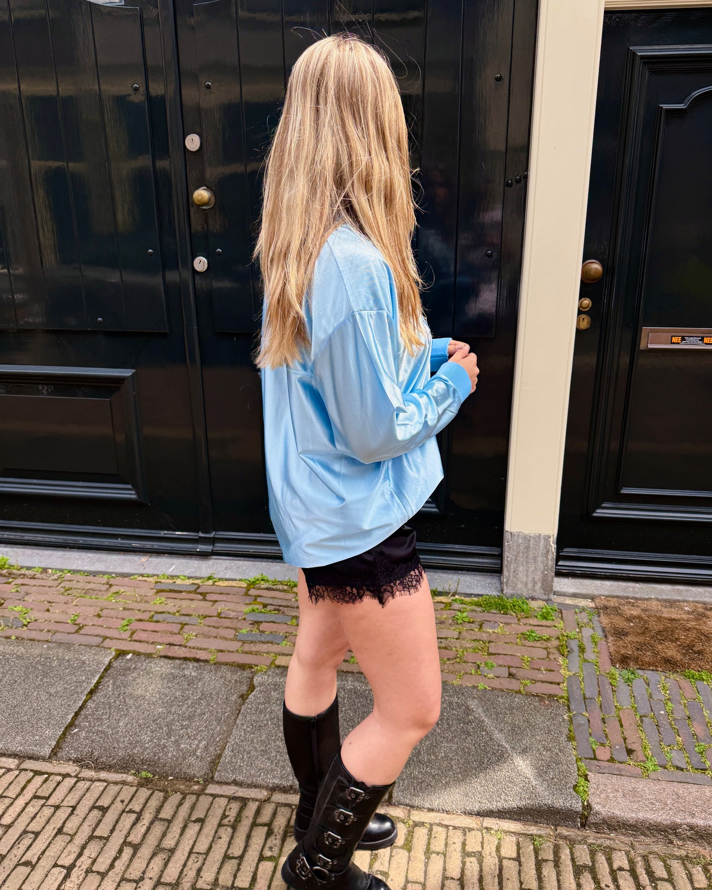 Billie lace short ★ zwart