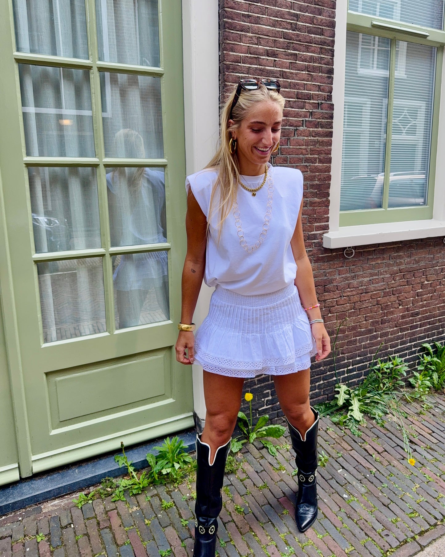 Sienna skort ★ wit