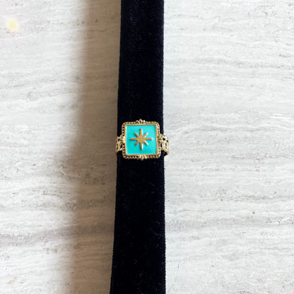 Lola ring ★ turqouise