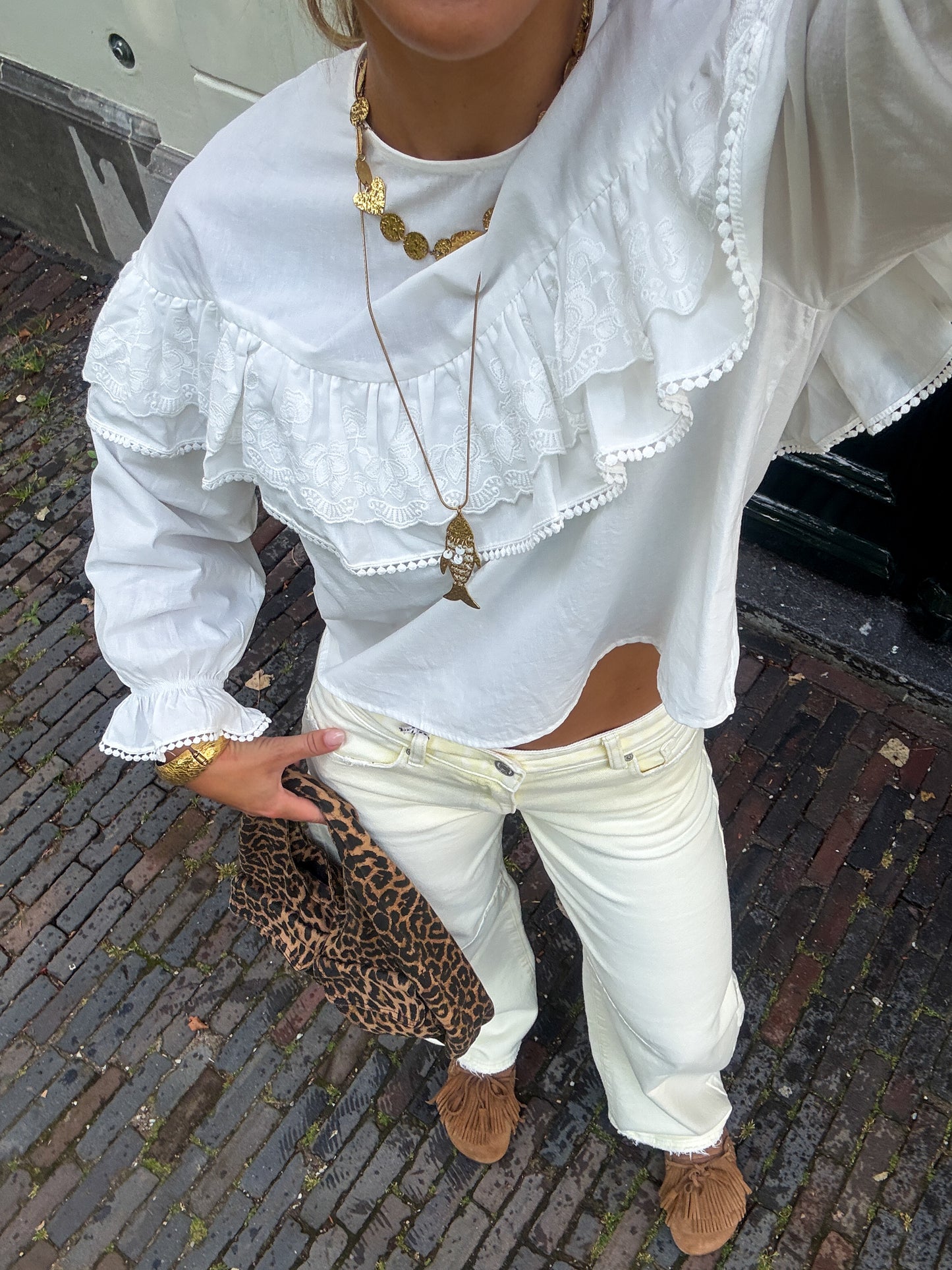 Yara blouse ★ wit