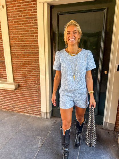 Fenne short ★ blauw