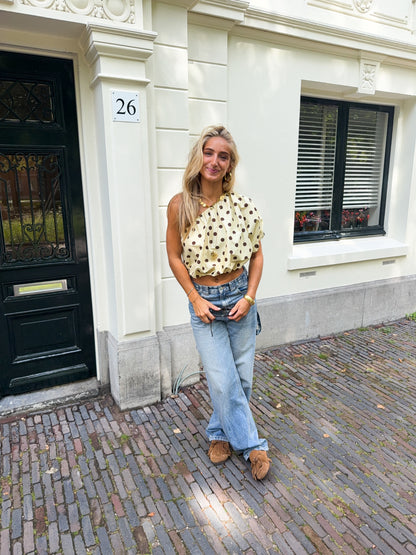 Lux top ★ geel