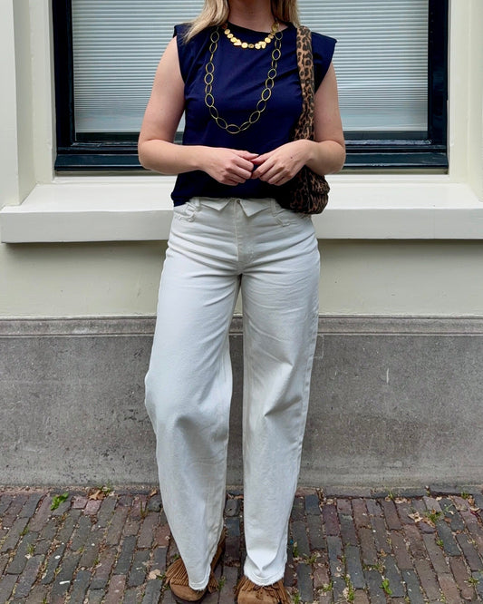 Juul wide leg jeans ★ wit