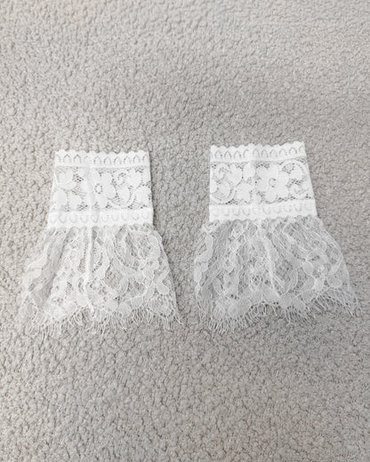 Blouse mouwtjes 1 ★ Wit