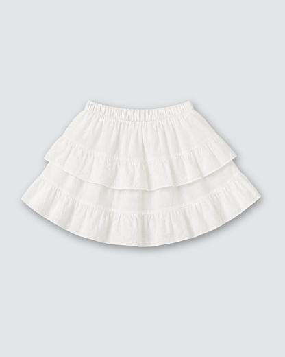 Katie skort ★ wit