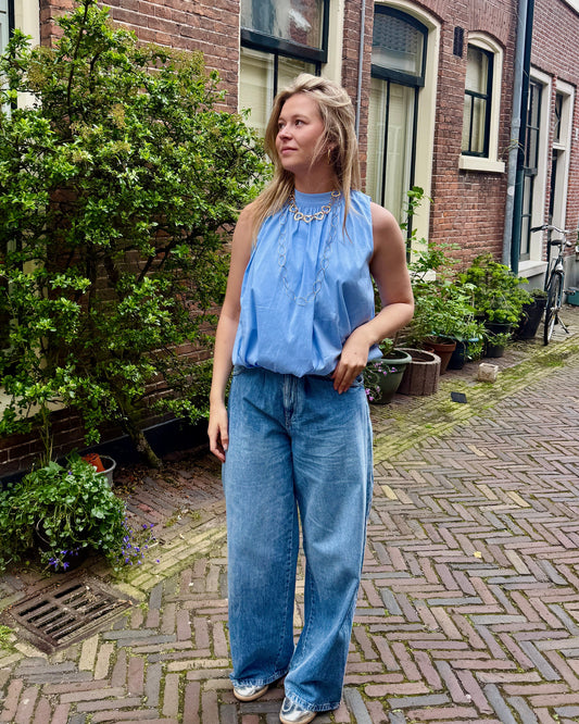 Juliette top ★ blauw