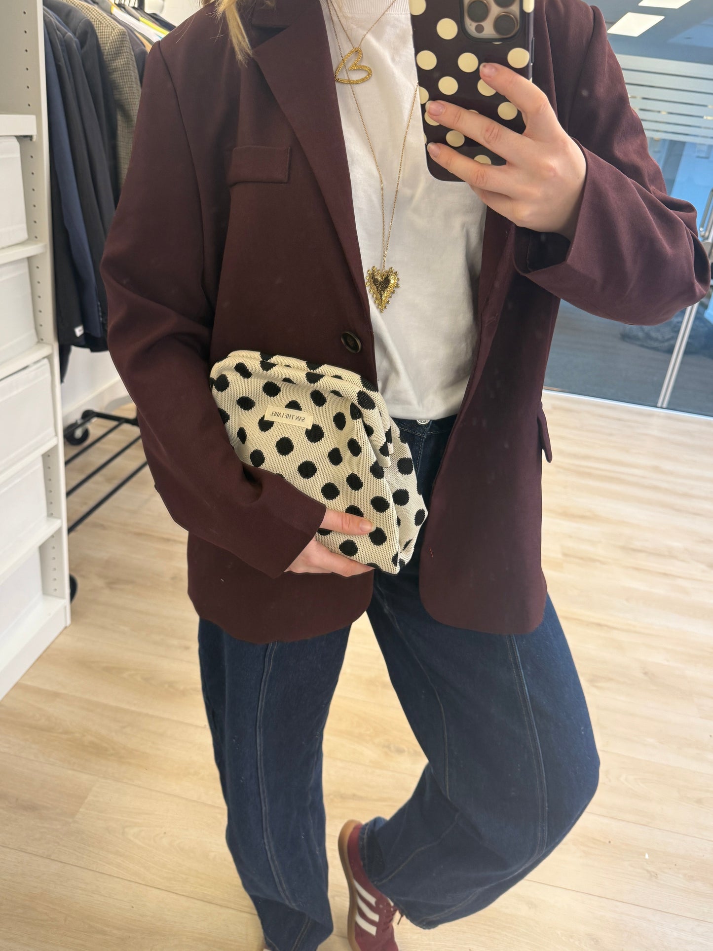 Ruby tas ★ wit & zwart