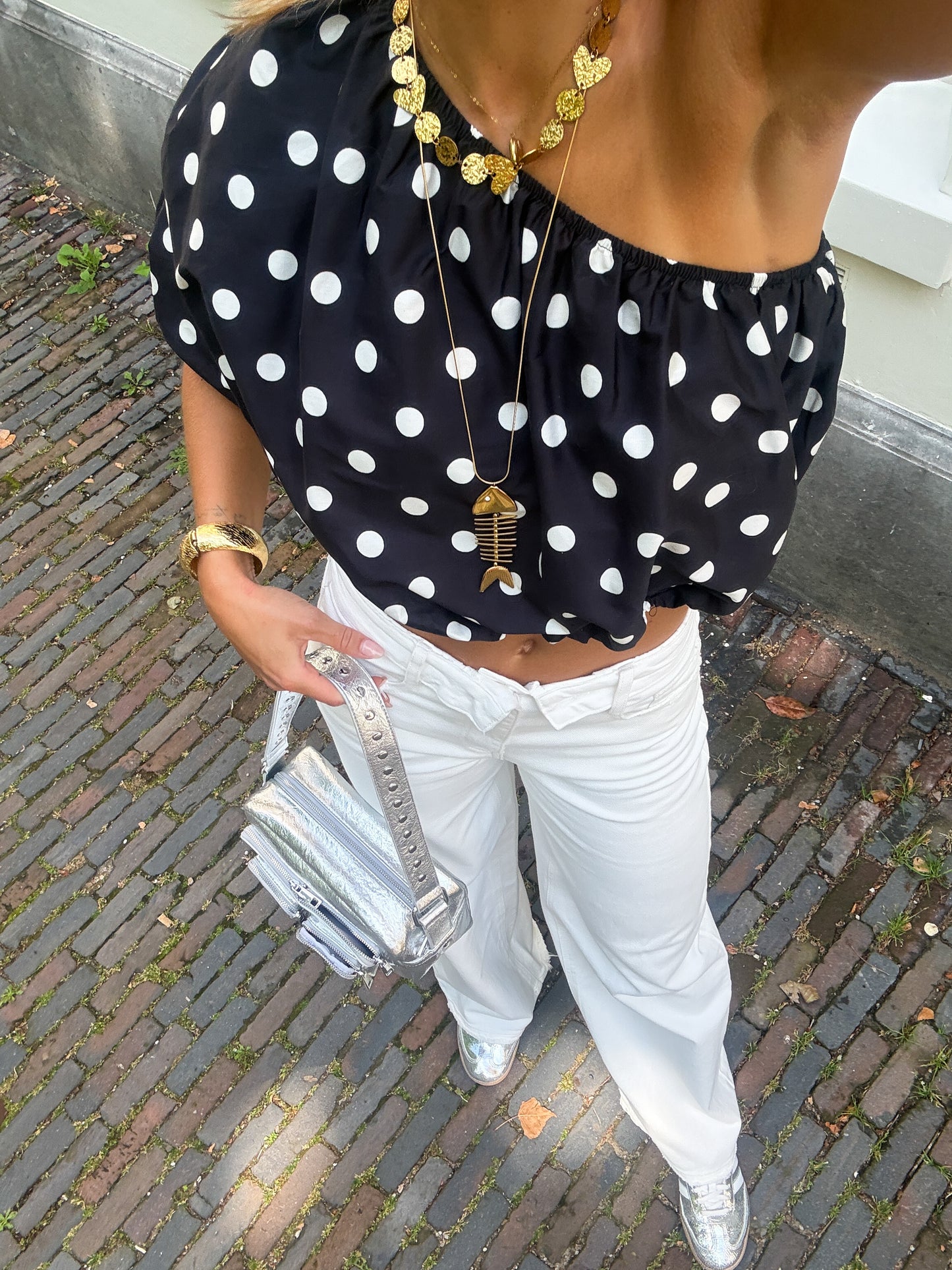Lux top ★ zwart