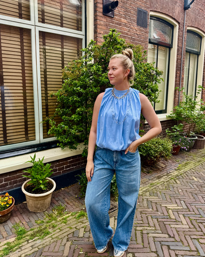 Juliette top ★ blauw