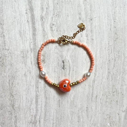 Aurora armband ★ oranje