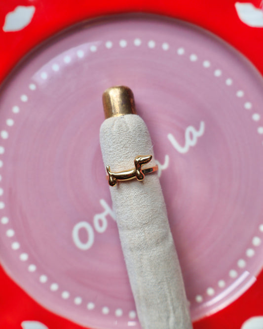 Tekkel ring ★ goud
