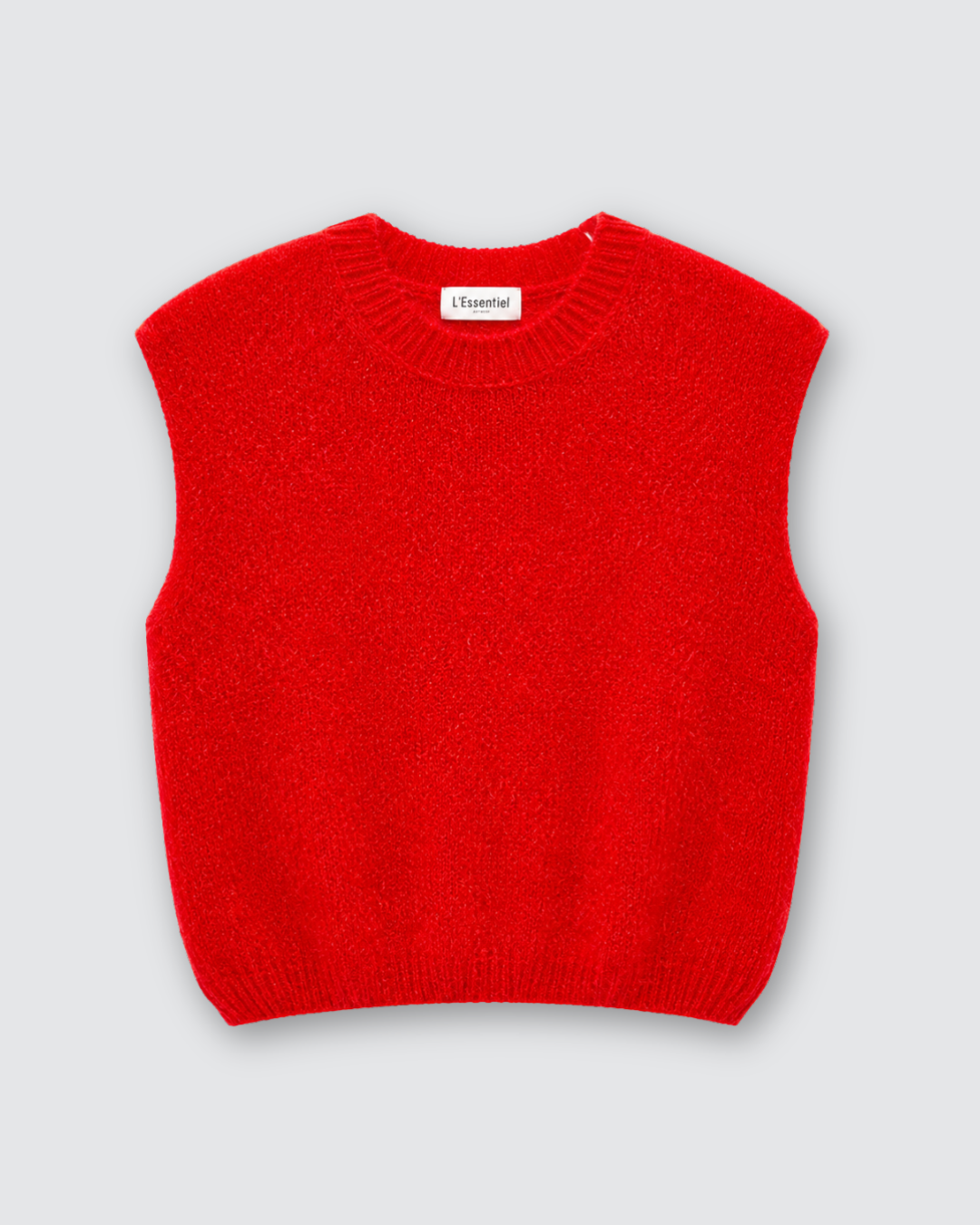 Rosie knit gilet ★ rood
