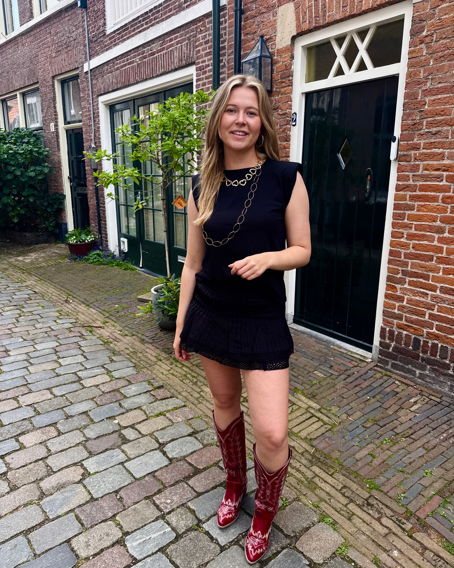 Sienna skort ★ zwart
