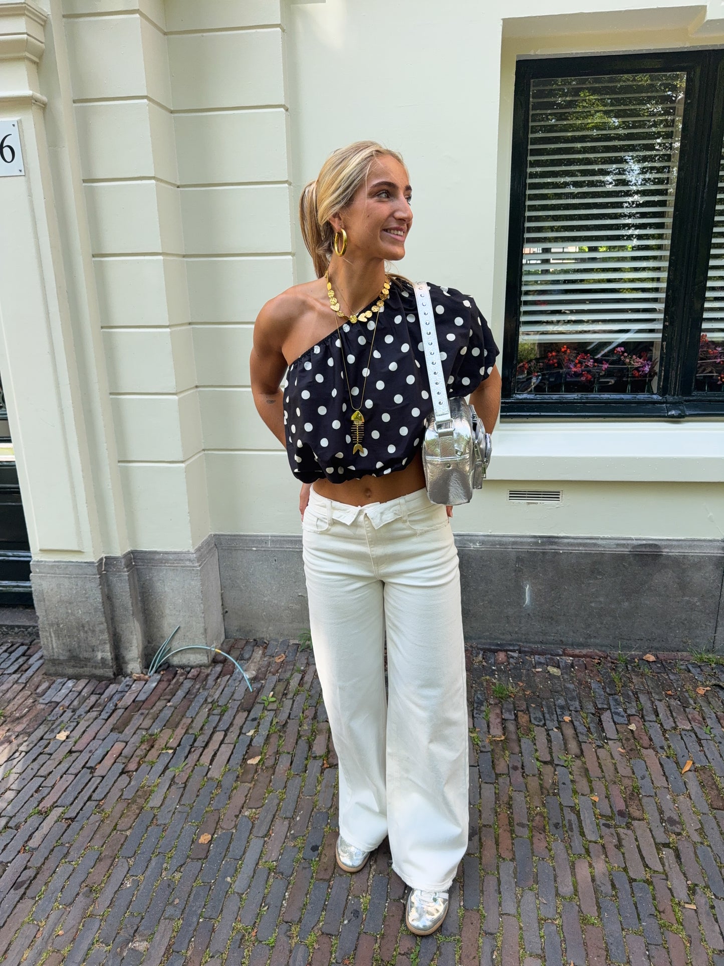 Lux top ★ zwart