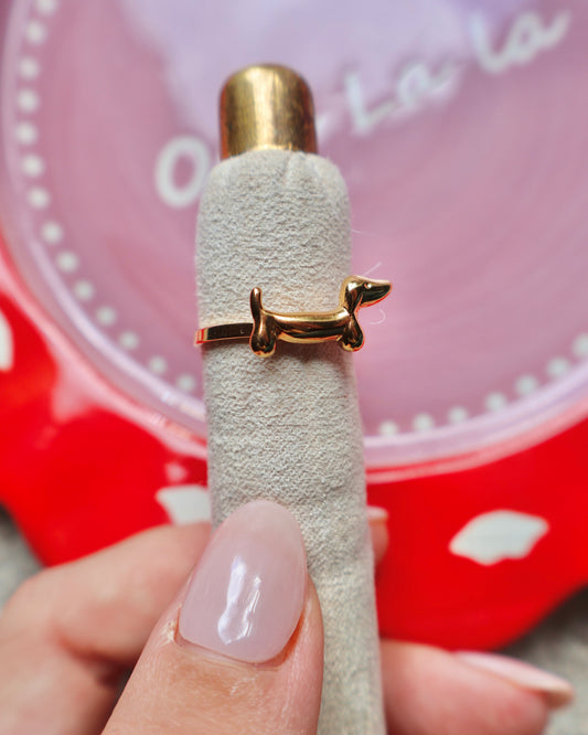 Tekkel ring ★ goud