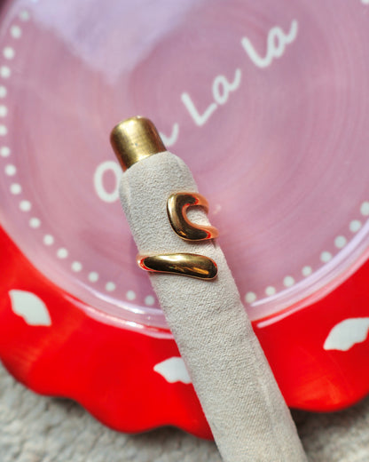 Isa ring ★ goud