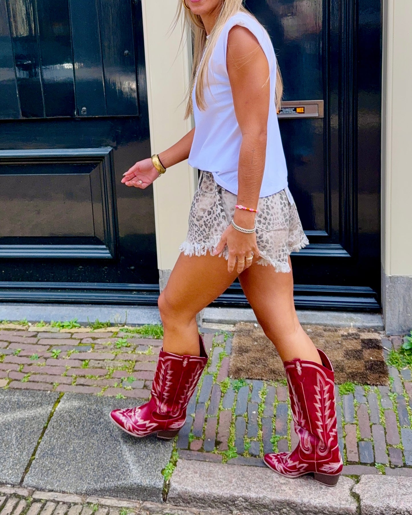 City girl short ★ leopard