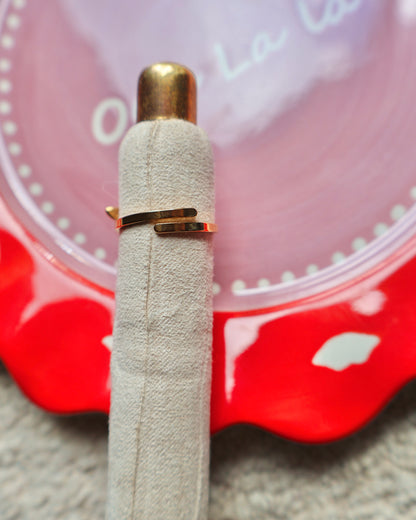 Tekkel ring ★ goud