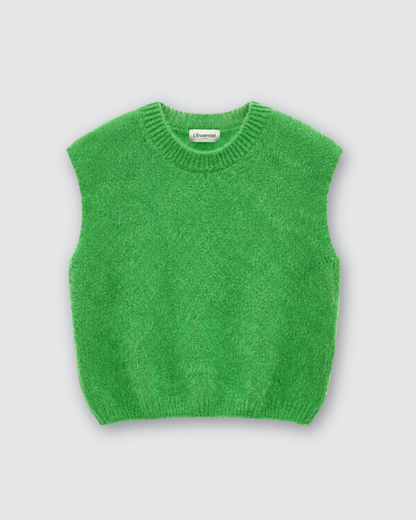Rosie knit gilet ★ groen
