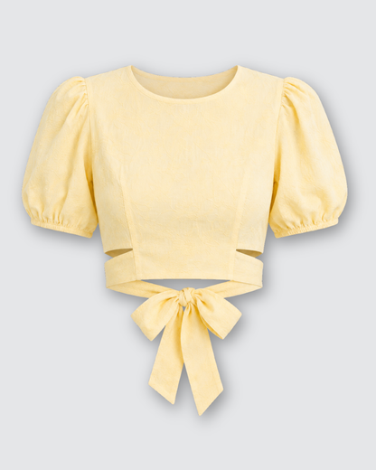 Lizzy top ★ geel