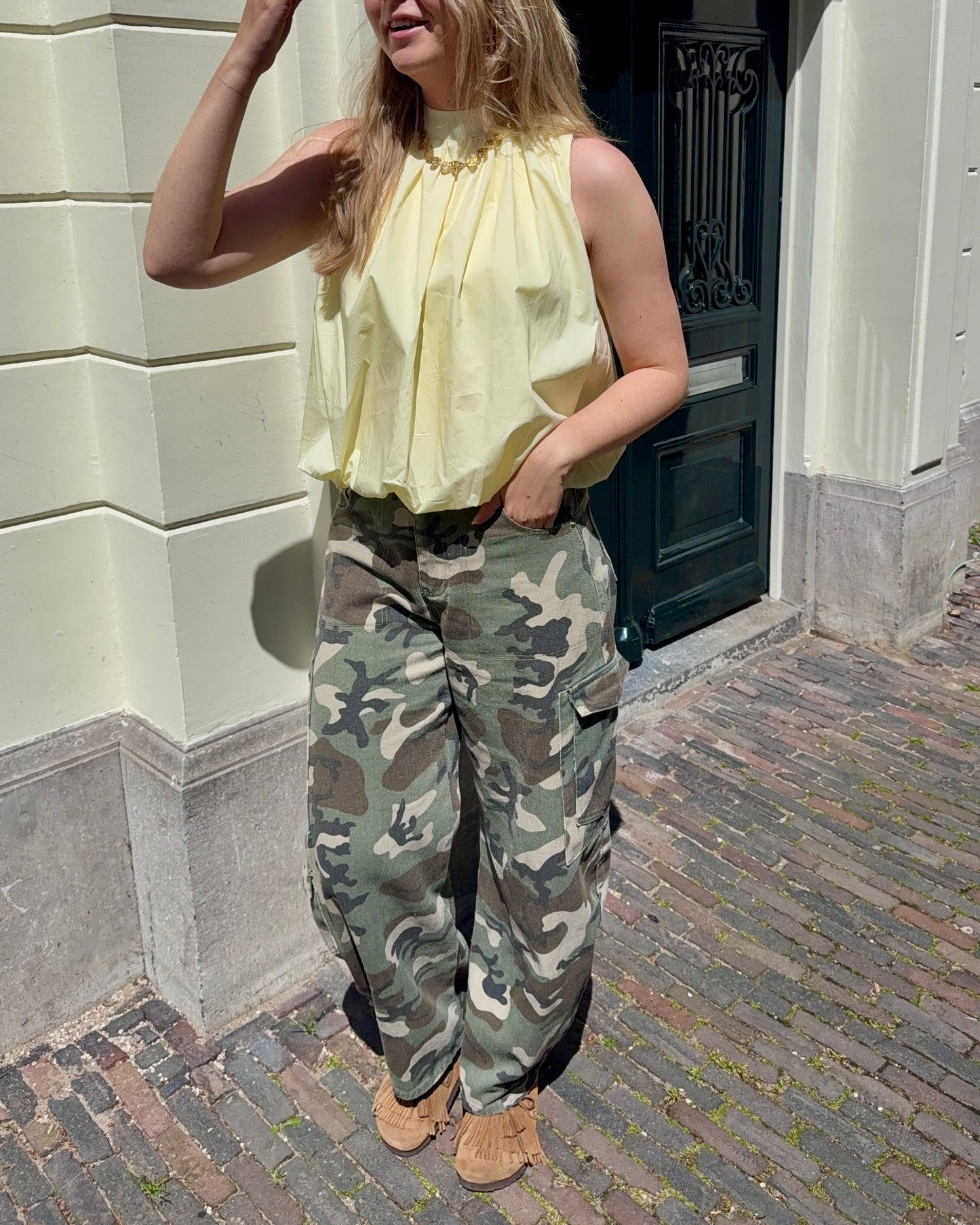 Juliette top ★ geel