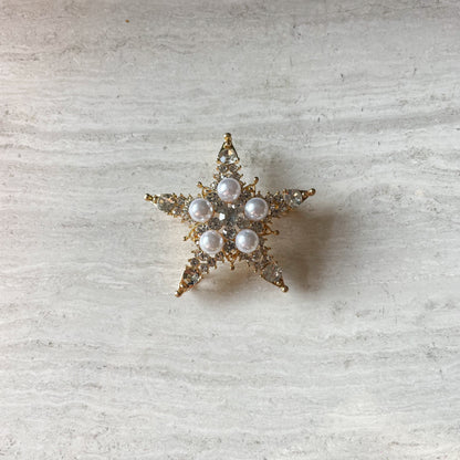 Sparkling ster broche