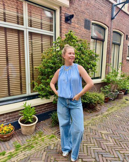 Juliette top ★ blauw
