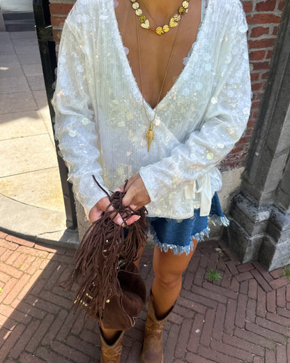 Nikki vest ★ wit