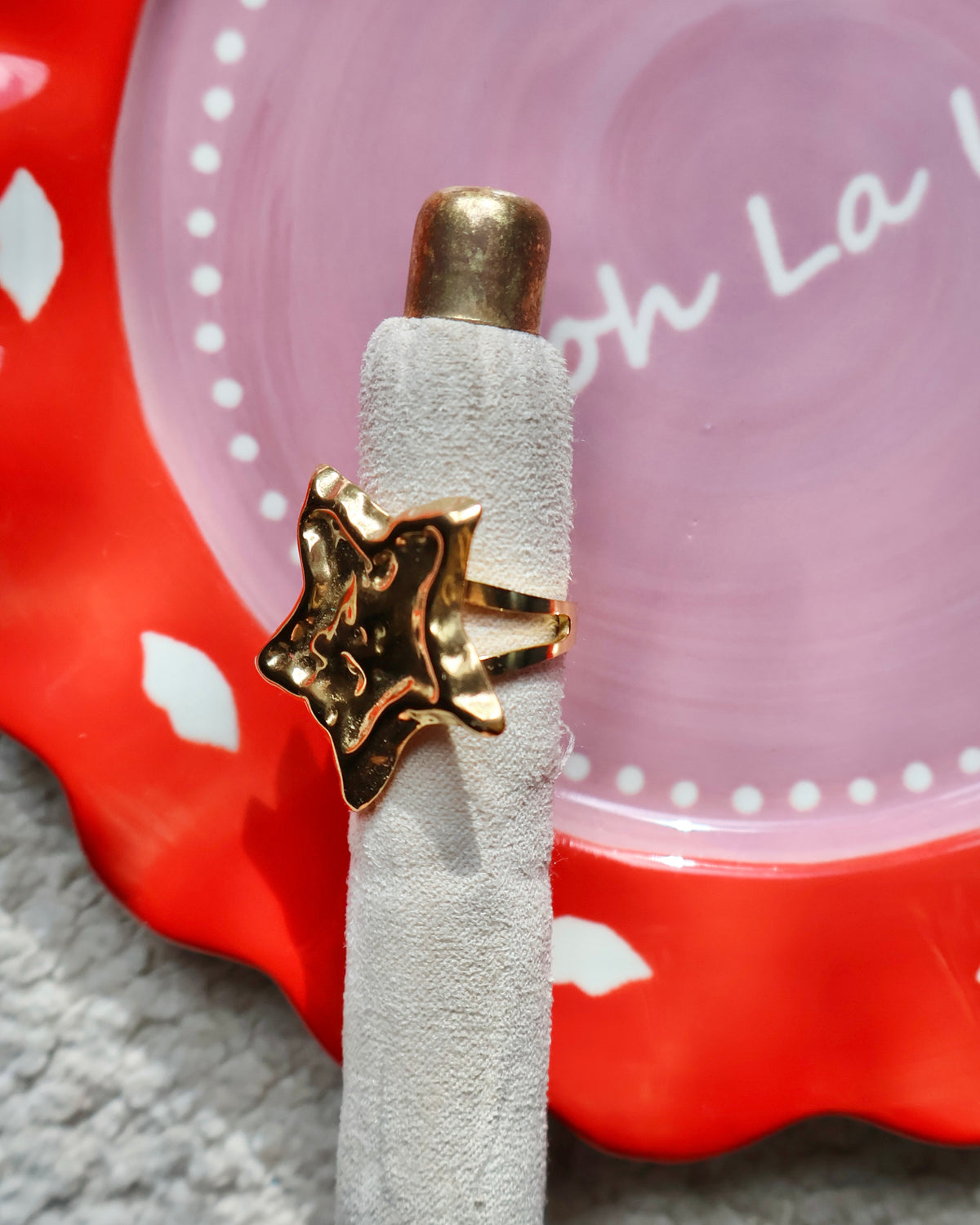Big star ring ★ goud