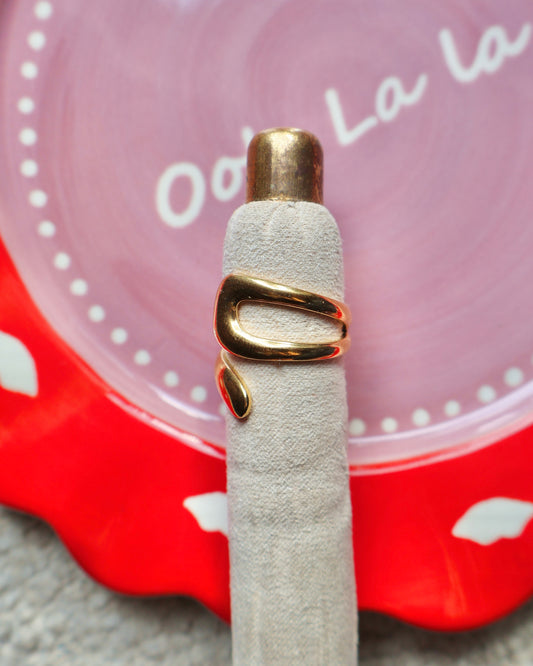 Isa ring ★ goud