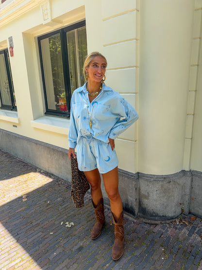 Nola short ★ blauw